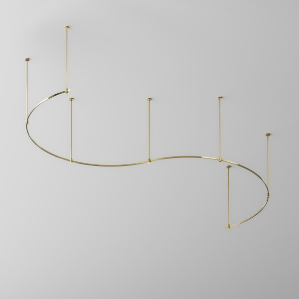 Шинопровод накладной/подвесной Technical TRX154-2SR-D1800-BS