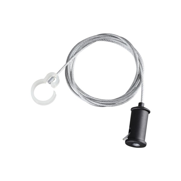 359136 KONST NT23 071 черный Подвесной комплект с 1,5 метровым тросом IP20 RAMO