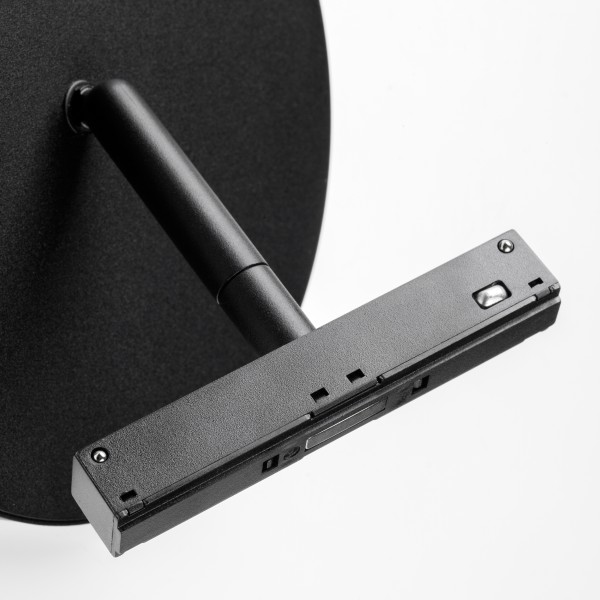 209737 Светильник поворотный 48V д/трека UNO LED 12W 1000LM 180G ЧЕРНЫЙ МАТОВЫЙ 3000K