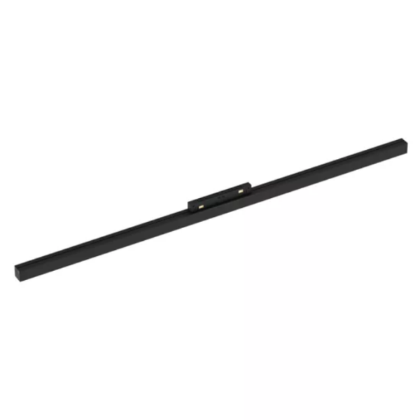 Трековый магнитный светильник LINER MAGNETIC S20 48V 40W 120° 4000K CRI90 OSRAM | Черный корпус L1200mm 