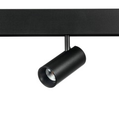 209137 Светильник 48V для 1-фазного трека UNO LED 10W 820LM 28G ANTIGLARE ЧЕРНЫЙ МАТОВЫЙ 3000K