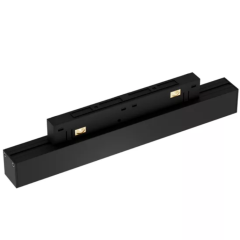 Трековый светодиодный светильник магнитный LINER BLACK MASK MAGNETIC S20 48V 12W 36° 3000K CRI90 OSRAM | Черный корпус L220mm