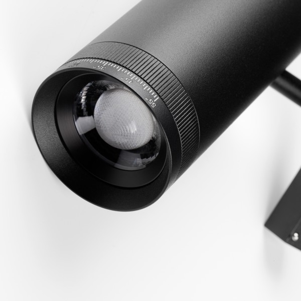 209037 Светильник 48V для трека UNO LED 12W 1000LM 10-55G ЧЕРНЫЙ МАТОВЫЙ 3000K