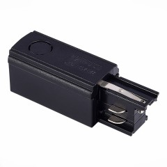 ST030.409.10L Левый Токоподвод для трехфазного шинопровода ST-Luce Черный TRACE