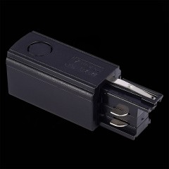 ST030.409.10R Правый Токоподвод для трехфазного шинопровода ST-Luce Черный TRACE