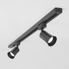 Трековый светильник для однофазного шинопровода Vetro GU10 черный (1 шт.) MRL 1001