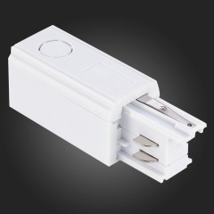 ST030.509.10R Правый Токоподвод для трехфазного шинопровода ST-Luce Белый TRACE