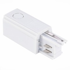 ST030.509.10R Правый Токоподвод для трехфазного шинопровода ST-Luce Белый TRACE