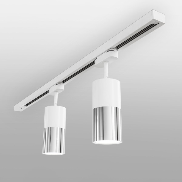 Трековый светодиодный светильник для однофазного шинопровода Avantag белый 6W 4200K LTB27