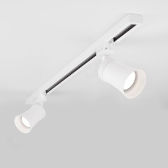 Трековый светильник для однофазного шинопровода Vetro GU10 Белый (1 шт.) MRL 1001