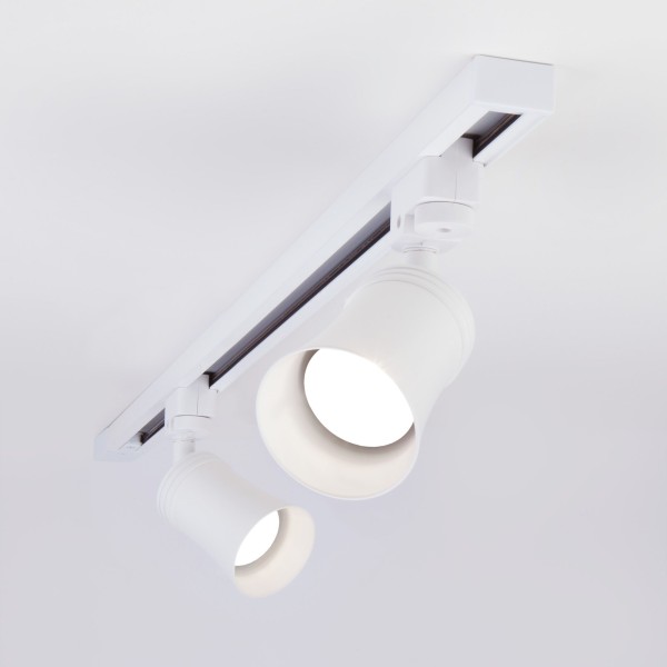 Трековый светильник для однофазного шинопровода Vetro GU10 Белый (1 шт.) MRL 1001