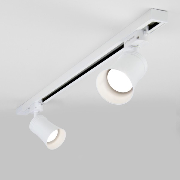 Трековый светильник для однофазного шинопровода Vetro GU10 Белый (1 шт.) MRL 1001