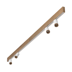 Магнитный трек Ledron АВД-5356-2500 Wooden Black