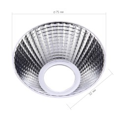 ST661.024.40 Рефлектор для светильника ST661 ST-Luce Хром TRACE