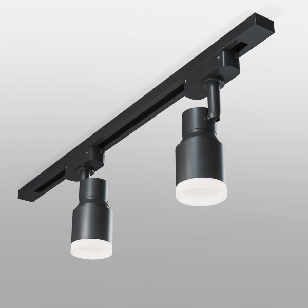 Basic System Трековый поворотный светильник 7W 4200K Molly Черный LTB31