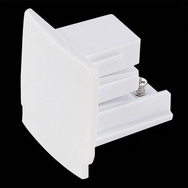 ST030.509.11 Заглушка для трехфазного шинопровода ST-Luce Белый TRACE