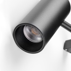 209147 Светильник 48V для 1-фазного трека UNO LED 10W 820LM 28G ANTIGLARE ЧЕРНЫЙ МАТОВЫЙ 4000K