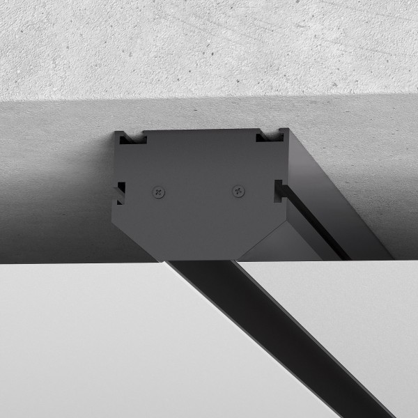 Slim Magnetic Заглушки для шинопровода в натяжной потолок 85204/00 черный 2 шт. 85206/00