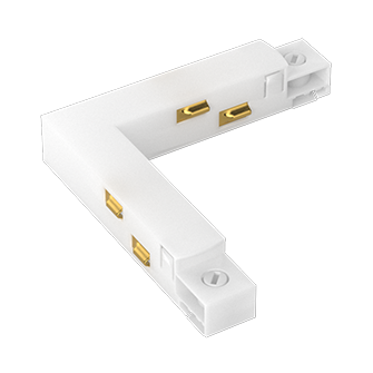 Коннектор угловой (жесткий) TSM-L Black для горизонтального соединения магнитной системы