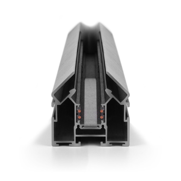 Шинопровод в натяжной потолок черный 2 м Slim Magnetic 85123/00