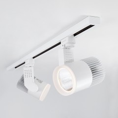Трековый светодиодный светильник для однофазного шинопровода Accord белый 20W 4200K (1 шт.) LTB17