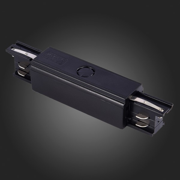 ST030.409.13 Центральный токоподвод для трехфазного шинопровода ST-Luce Черный TRACE