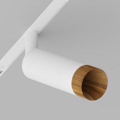 Светодиодный светильник для магнитной системы Ledron Sagi S40 Wooden Zigbee Black 4000K