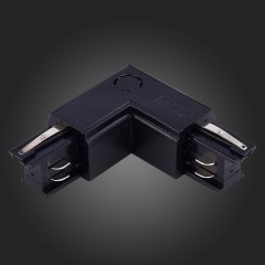 ST030.409.15L Угловой токоподвод левый для трехфазного шинопровода ST-Luce Черный TRACE