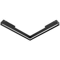 259447 Светильник 48V угловой д/трека UNO LED 24W 1600LM 90G ANTIGLARE ЧЕРНЫЙ МАТОВЫЙ 4000K