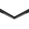 259447 Светильник 48V угловой д/трека UNO LED 24W 1600LM 90G ANTIGLARE ЧЕРНЫЙ МАТОВЫЙ 4000K