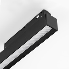 259447 Светильник 48V угловой д/трека UNO LED 24W 1600LM 90G ANTIGLARE ЧЕРНЫЙ МАТОВЫЙ 4000K