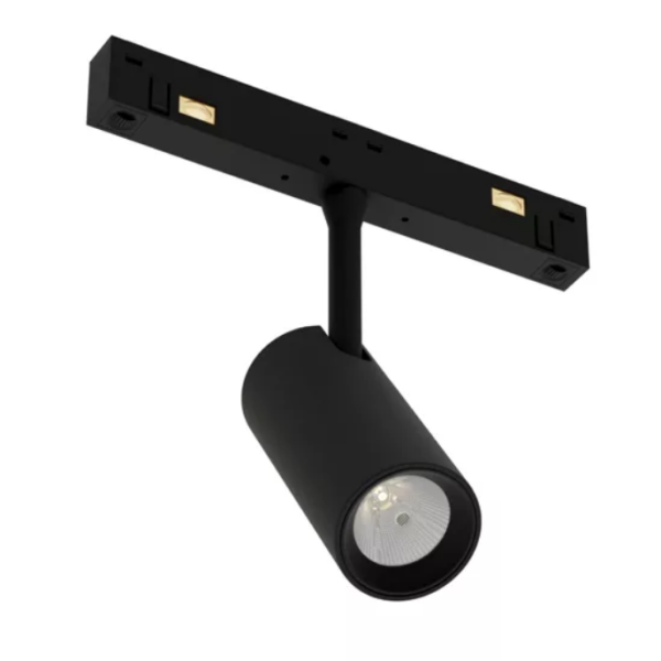 Трековый магнитный светильник SPOT MAGNETIC S20 48V 15W 24° CRI90 OSRAM 3000-6000K TRIX | Черный корпус D45х100mm