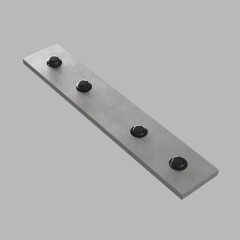 Соединитель прямой для профилей (комплект 2 штуки)