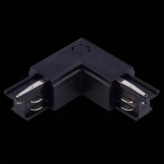 ST030.409.15R Угловой токоподвод правый для трехфазного шинопровода ST-Luce Черный TRACE