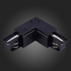 ST030.409.15R Угловой токоподвод правый для трехфазного шинопровода ST-Luce Черный TRACE