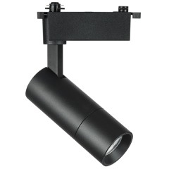 229137 Светильник для 1-фазного трека VOLTA LED COB 12W 1080LM 18-60G ЧЕРНЫЙ 3000K