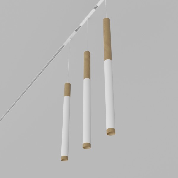 Светодиодный светильник для магнитной системы Ledron Sagi T40 Wooden 100 Zigbee Black 4000K