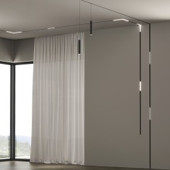 Трековый светильник 24W 4200K Link черный Slim Magnetic 85031/01