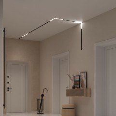 Трековый светильник 24W 4200K Link черный Slim Magnetic 85031/01