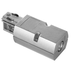 504119 Питание боковое трековое трехфазное BARRA СЕРЫЙ