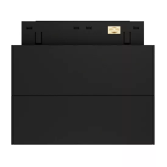  Трековый светодиодный светильник магнитный SPOT BLACK BOOK MAGNETIC S20 48V 8W 110° CRI90 OSRAM 3000K | Черный корпус L112хH110mm