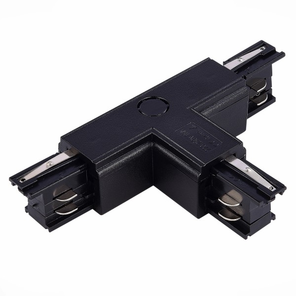 ST030.409.16L1 Т-образный токоподвод левый 1 для трехфазного шинопровода ST-Luce Черный TRACE