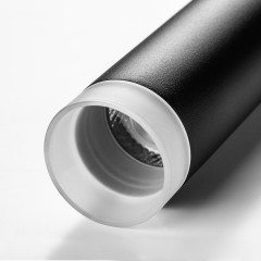 237137 Светильник 48V подвесной д/1-фазн трека DUE LED 5W 300LM 24G ЧЕРНЫЙ 3000K IP20