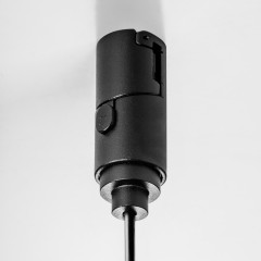 237137 Светильник 48V подвесной д/1-фазн трека DUE LED 5W 300LM 24G ЧЕРНЫЙ 3000K IP20