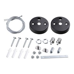 359118 OVER NT23 062 черный Подвесной комплект для арт. 359110-359113, длина троса 2м IP20 BITS