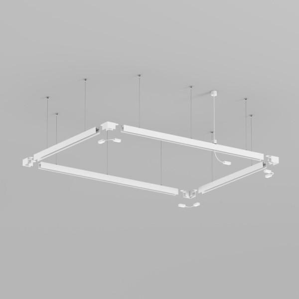 TR2127-WH Механический подвес для трека SMART BASE, IP20, 5м, белый, алюминий