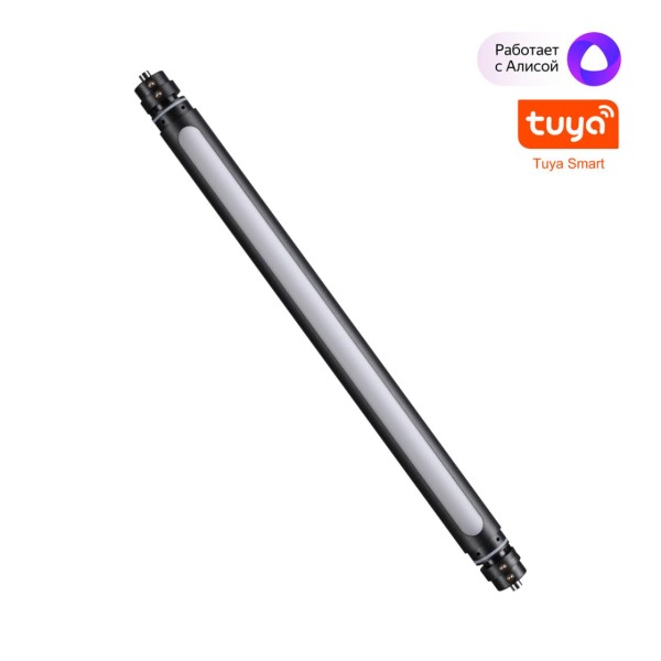 359362 KONST NT24 030 черный Светильник диммир. со сменой цв. температ. (управл. - пульт ДУ или прилож. Smart Life) IP20 LED 8W 48V 3000-6000К GLAT