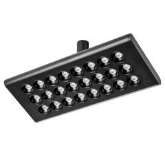 267637 Светильник 48V д/1-фазн трека DUE LED 24W 1500LM 90G ЧЕРНЫЙ 3000K IP20