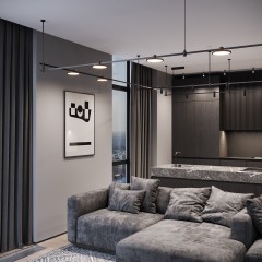 Esthetic Magnetic Декоративная стойка с коннектором 606 мм 85153/00