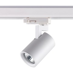 370648 PORT NT19 273 белый Светильник трёхфазный трековый IP20 GU10 50W 220V GUSTO